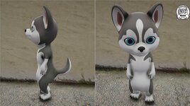 🐺 Mini Cartoon Husky Dog Ped for FiveM  Cute, Funny & Wholesome RP (2).jpg