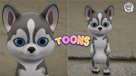 🐺 Mini Cartoon Husky Dog Ped for FiveM  Cute, Funny & Wholesome RP (4).jpg