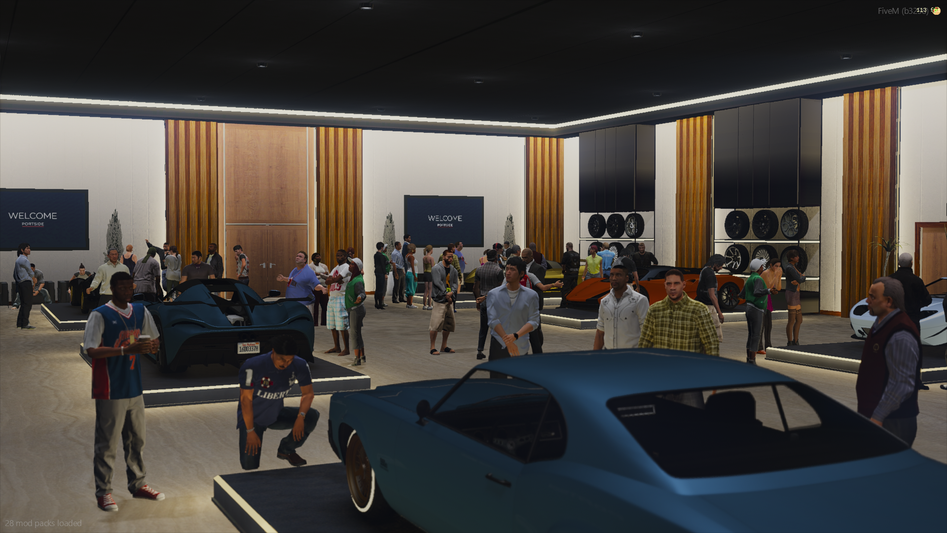 Portside Exchange interior